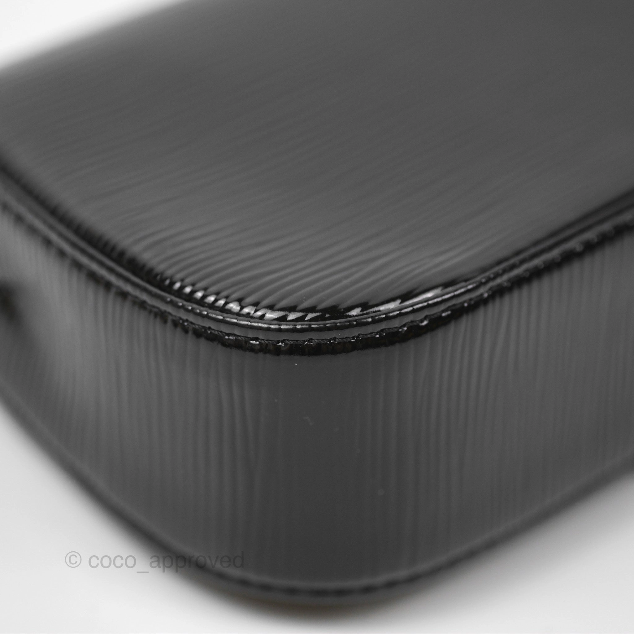 Louis Vuitton Sobe Clutch Black Electric Epi