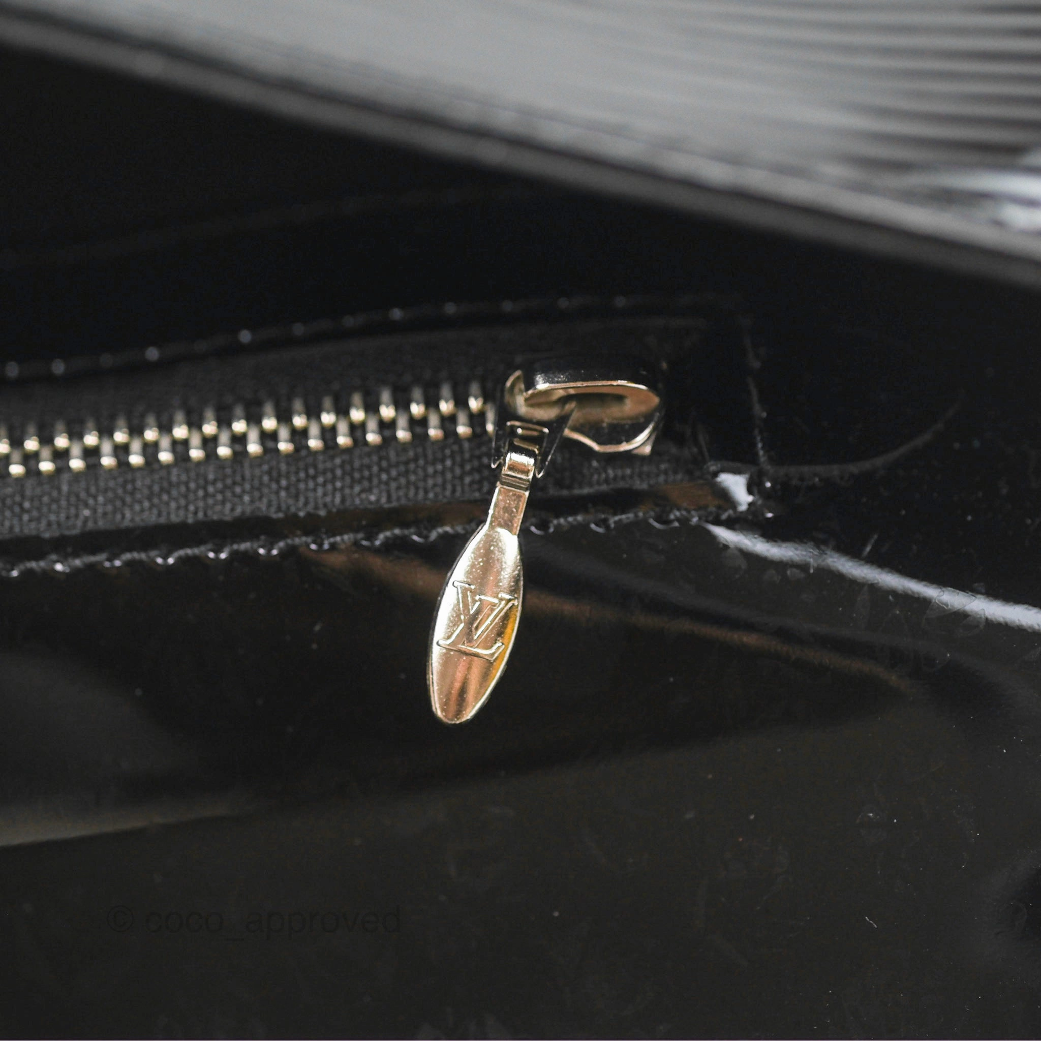 Louis Vuitton Sobe Clutch Black Electric Epi