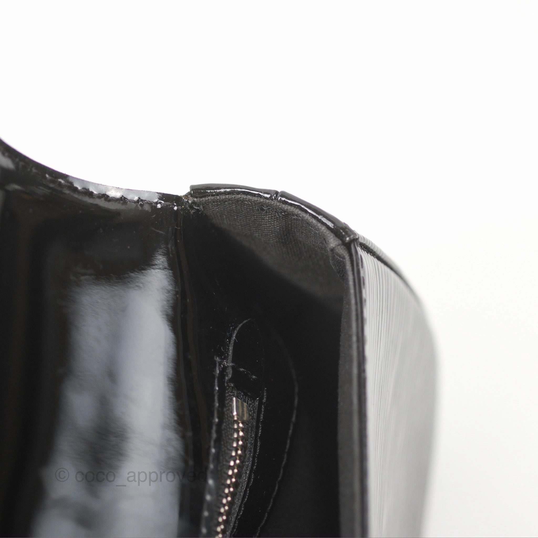 Louis Vuitton Sobe Clutch Black Electric Epi
