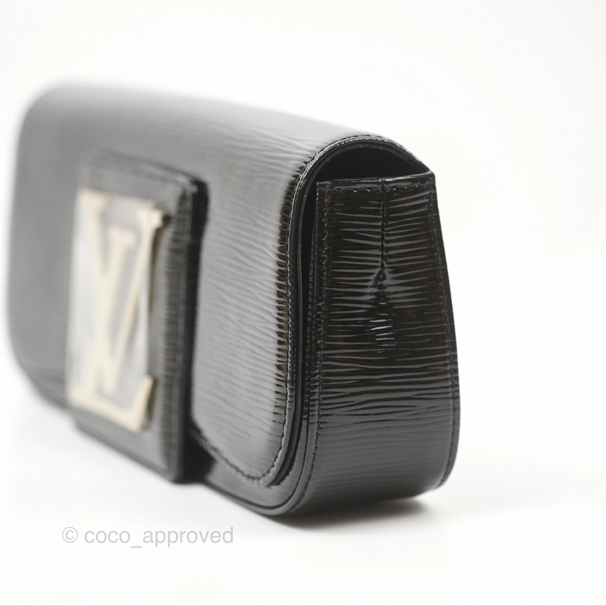 Louis Vuitton Sobe Clutch Black Electric Epi