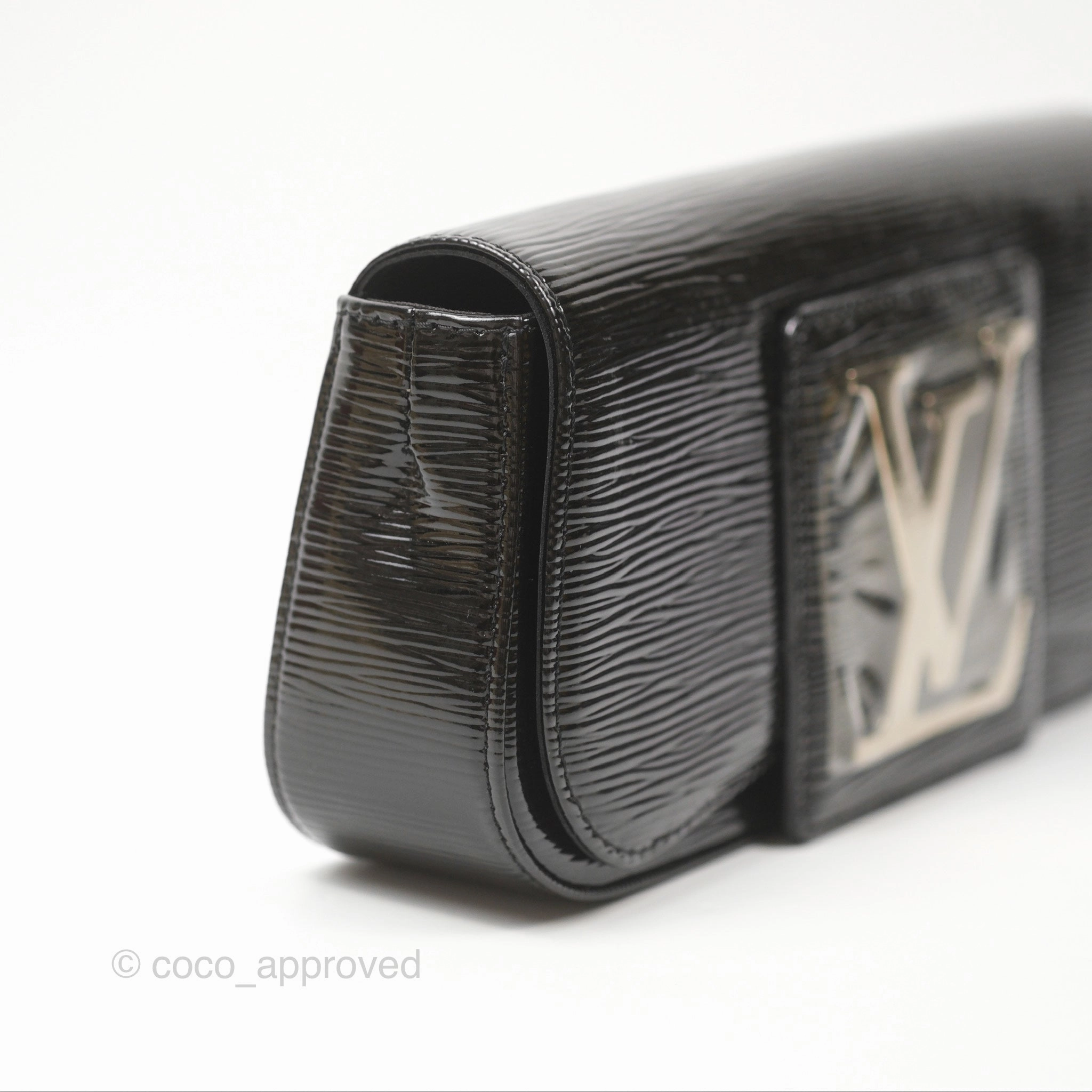Louis Vuitton Sobe Clutch Black Electric Epi
