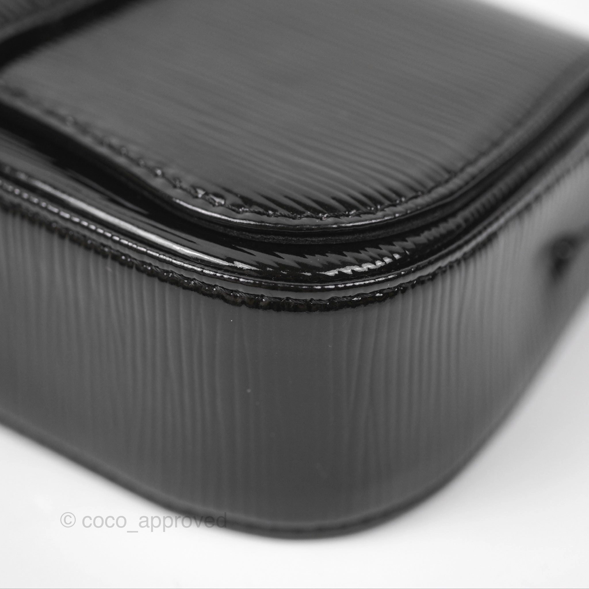 Louis Vuitton Sobe Clutch Black Electric Epi