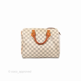 Louis Vuitton Speedy 30 Damier Azur Canvas