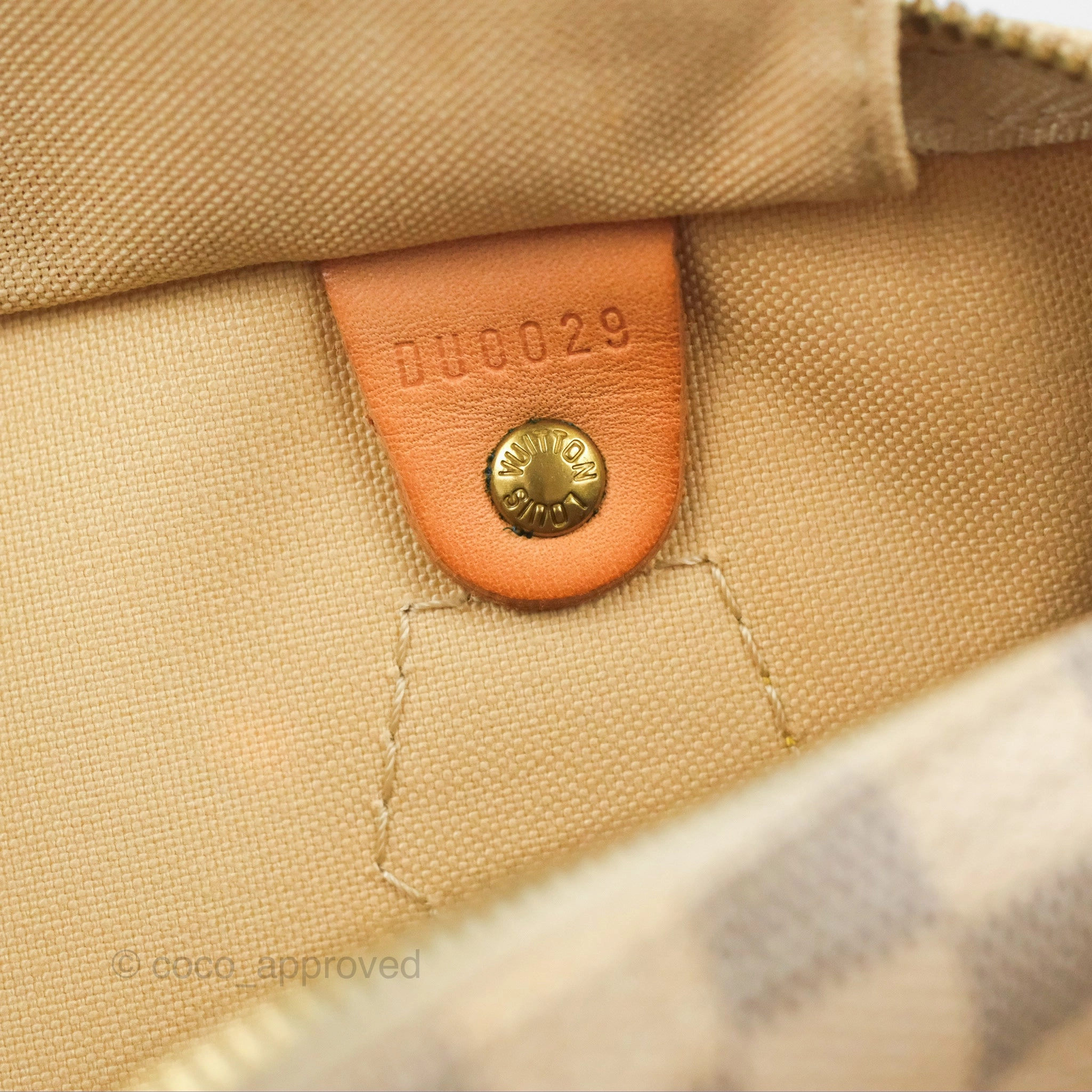 Louis Vuitton Speedy 30 Damier Azur Canvas