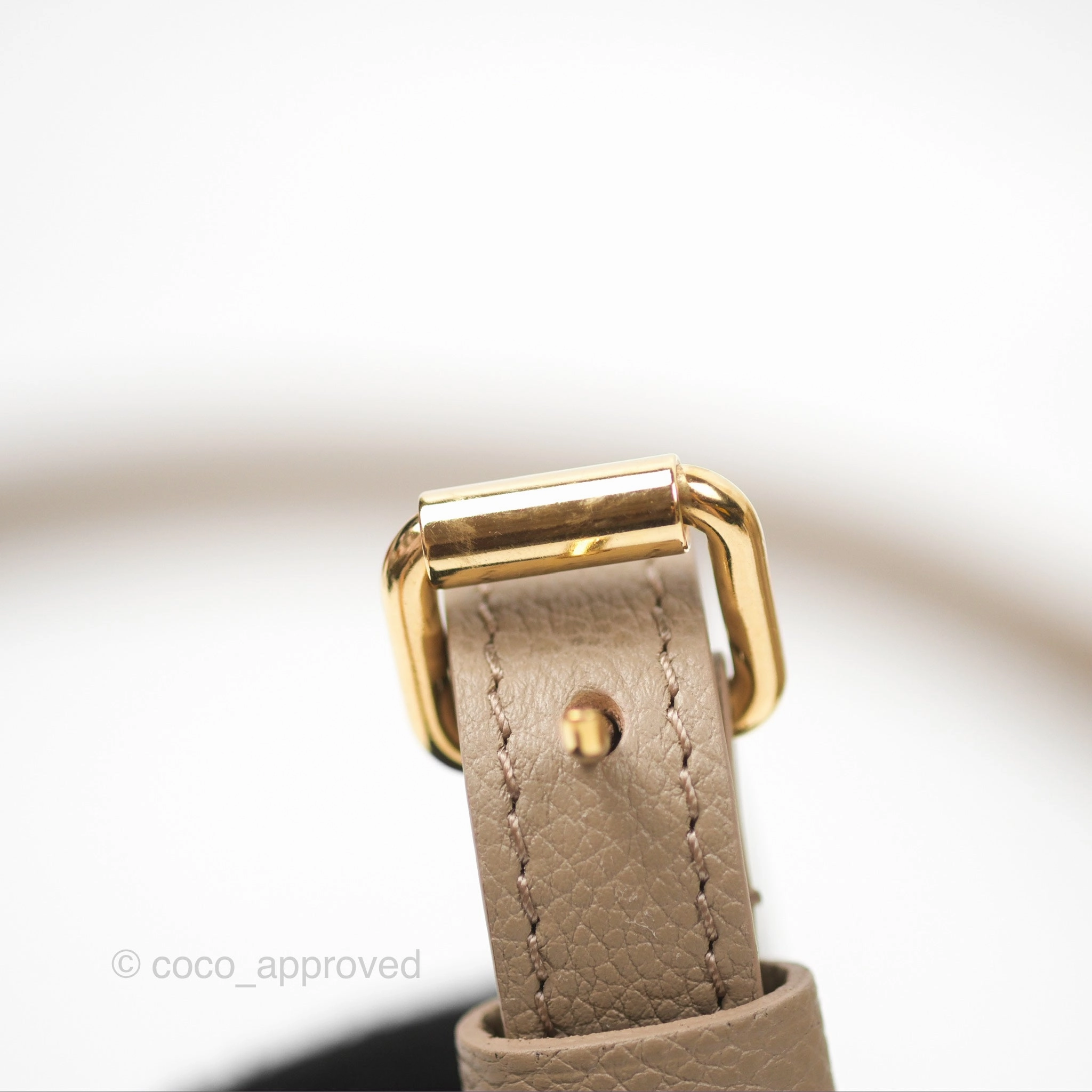Louis Vuitton Speedy Bandoulire 20 Monogram Empreinte Tourterelle/Cream