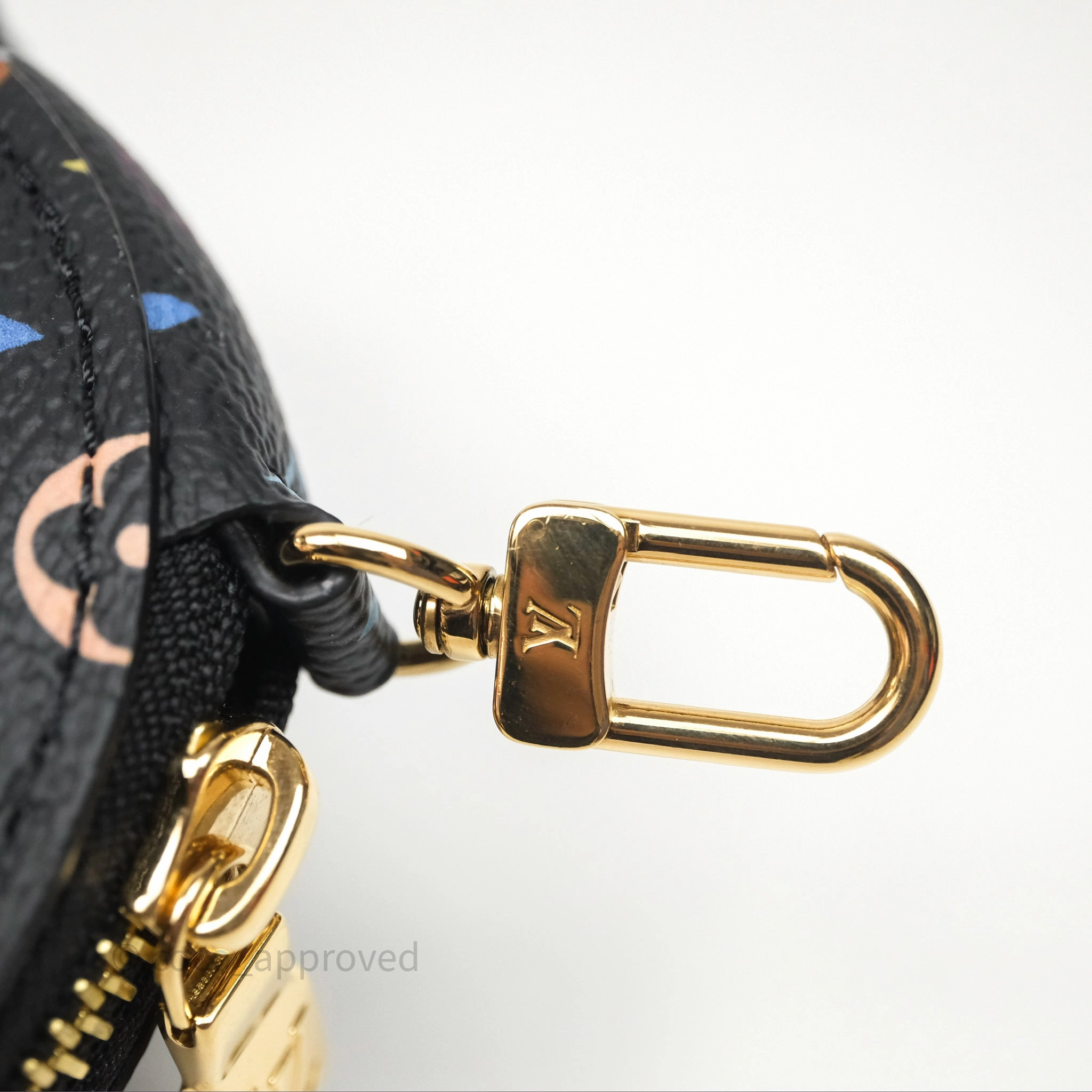 Louis Vuitton TM Epi Marellini Bag Monogram Black Gold Hardware
