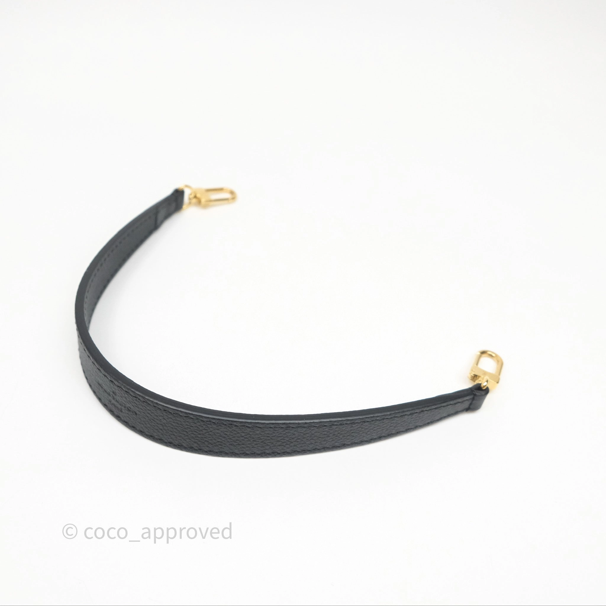 Louis Vuitton TM Epi Marellini Bag Monogram Black Gold Hardware