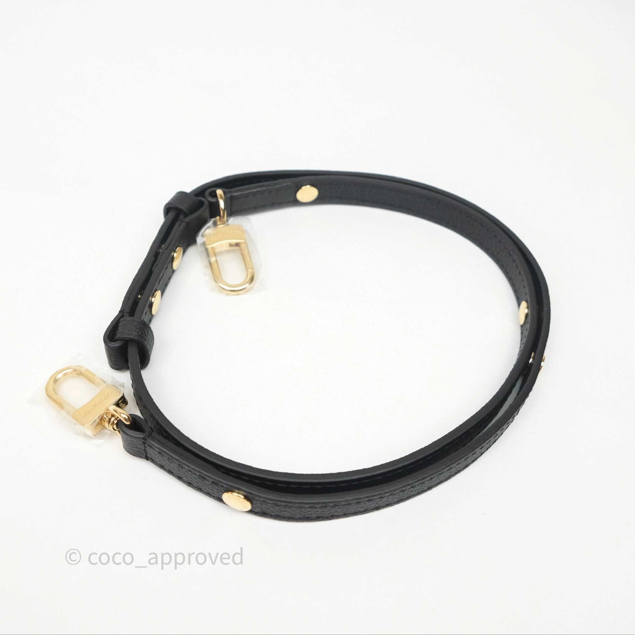 Louis Vuitton TM Epi Marellini Bag Monogram Black Gold Hardware