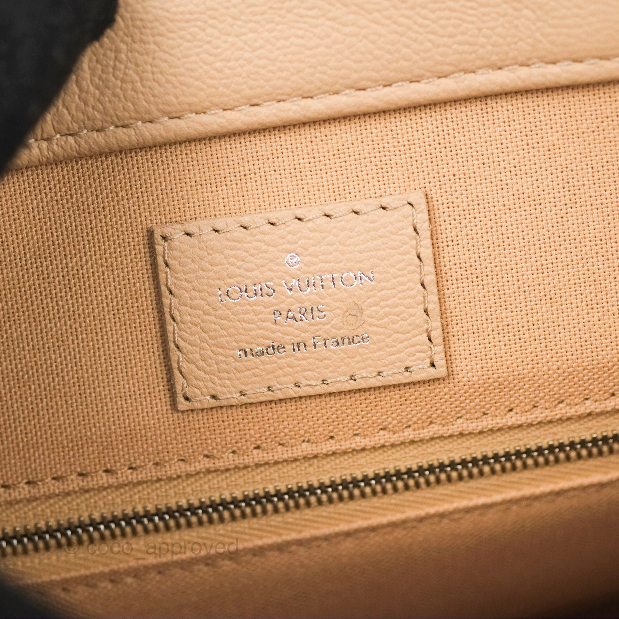 Louis Vuitton Vaneau MM Beige Epi
