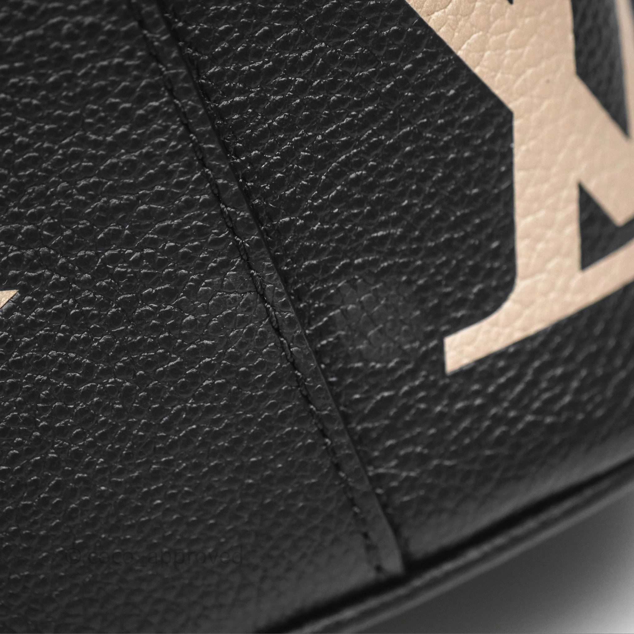 Louis Vuitton Vanity PM Empreinte Monogram Black/ Beige