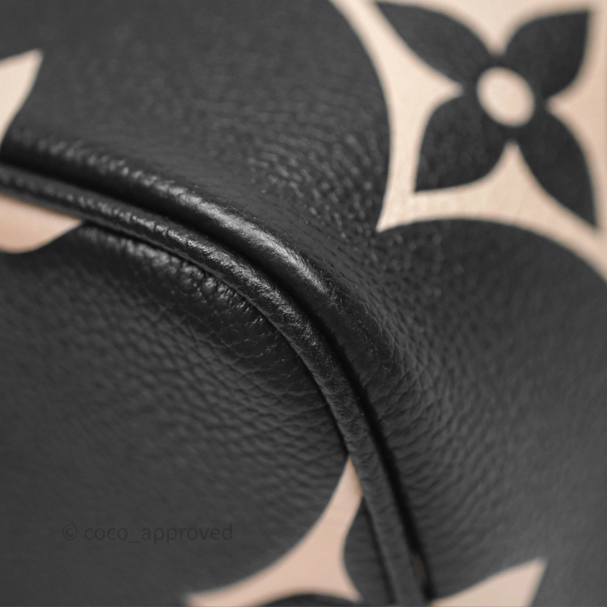 Louis Vuitton Vanity PM Empreinte Monogram Black/ Beige