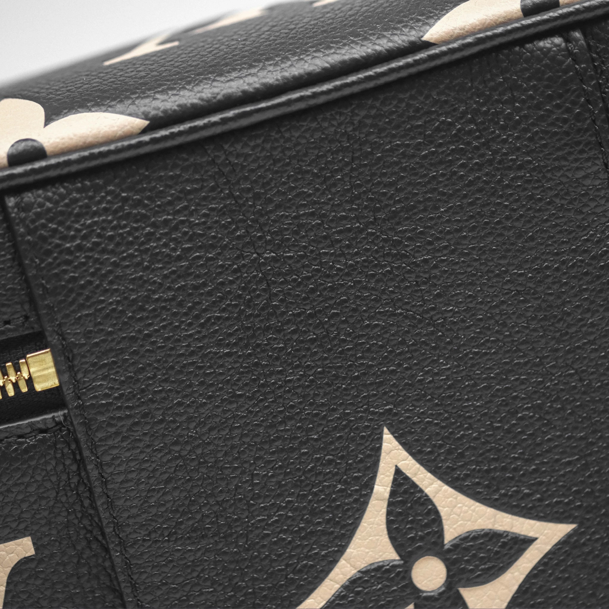 Louis Vuitton Vanity PM Empreinte Monogram Black/ Beige
