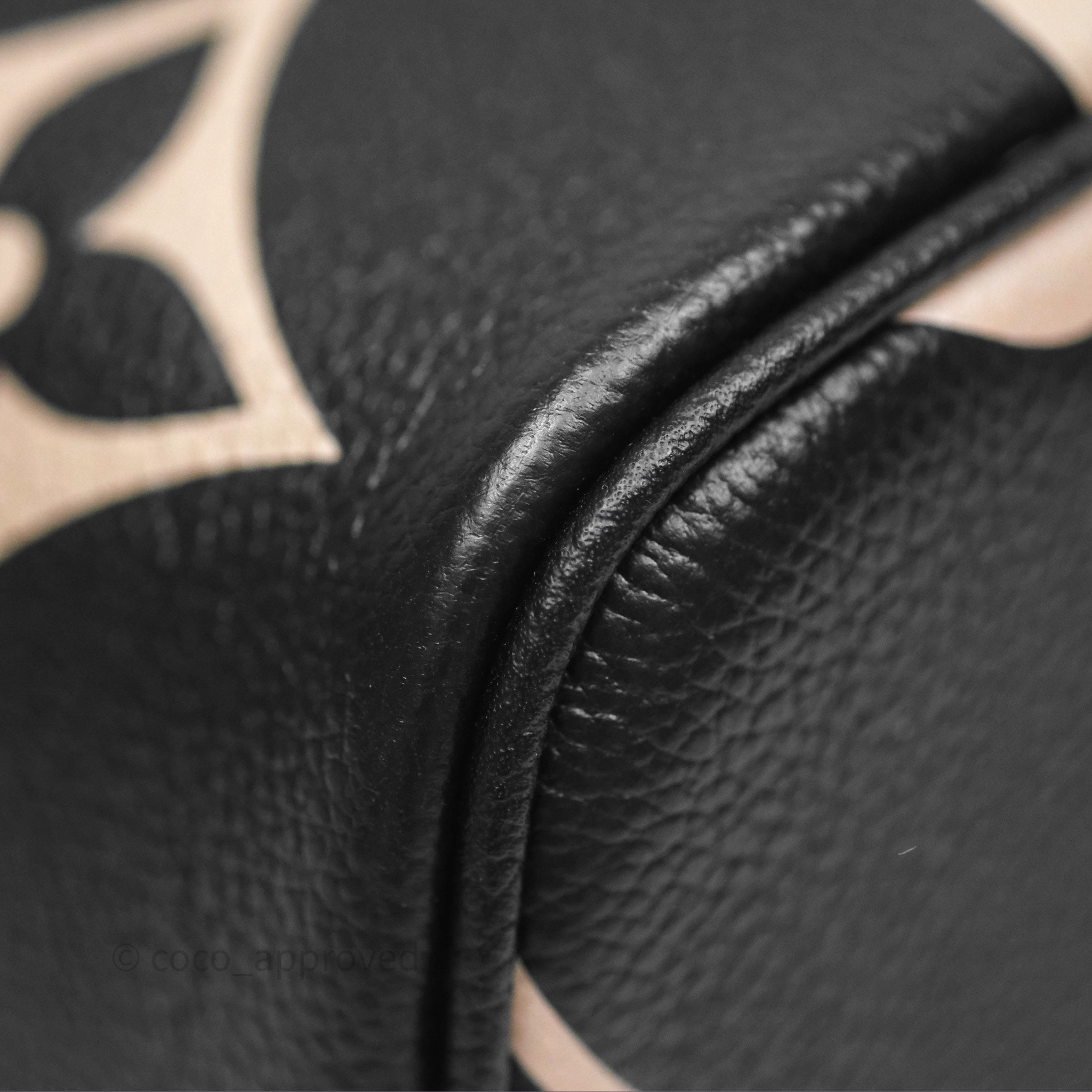 Louis Vuitton Vanity PM Empreinte Monogram Black/ Beige