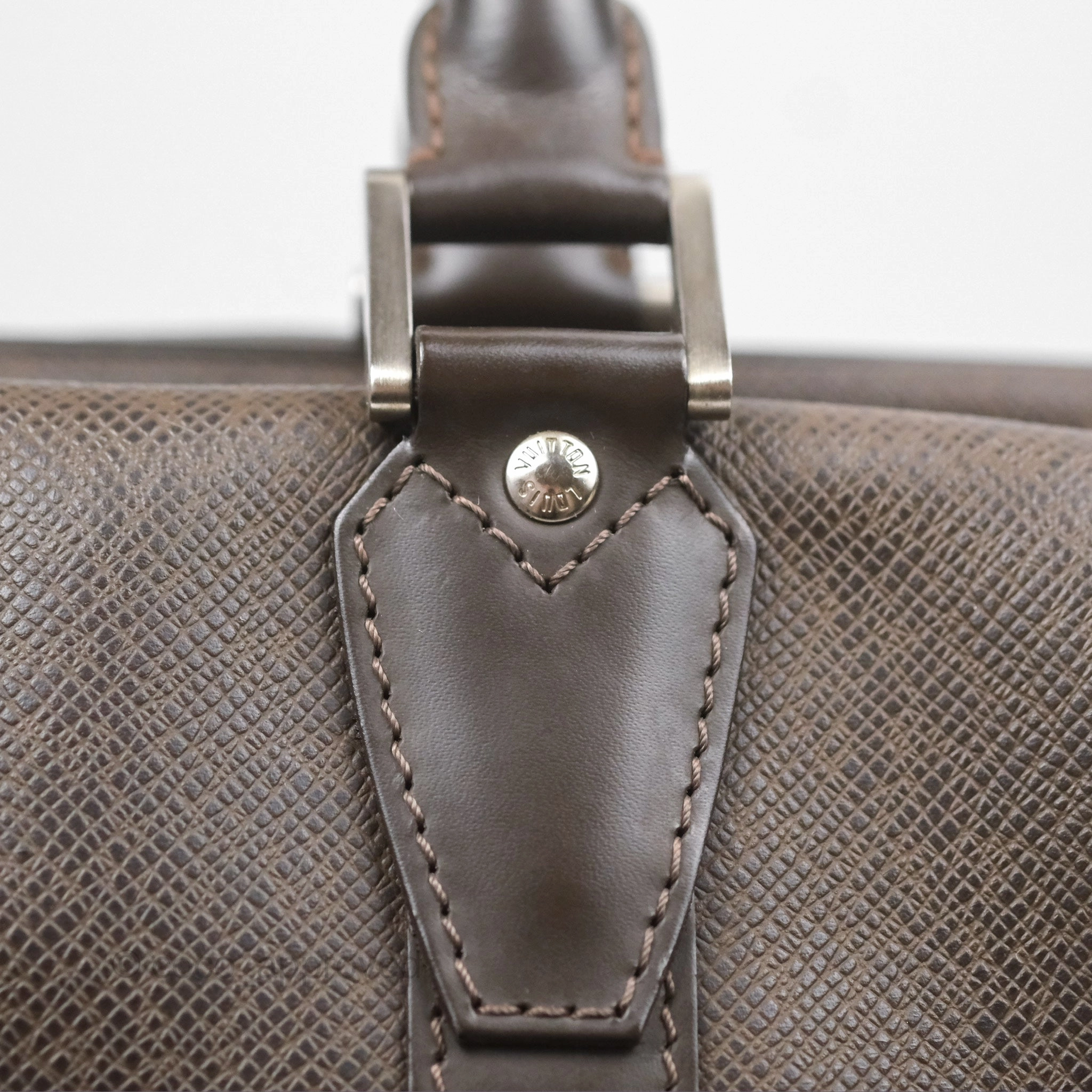 Louis Vuitton Vintage Kendall PM in Brown Taiga Leather