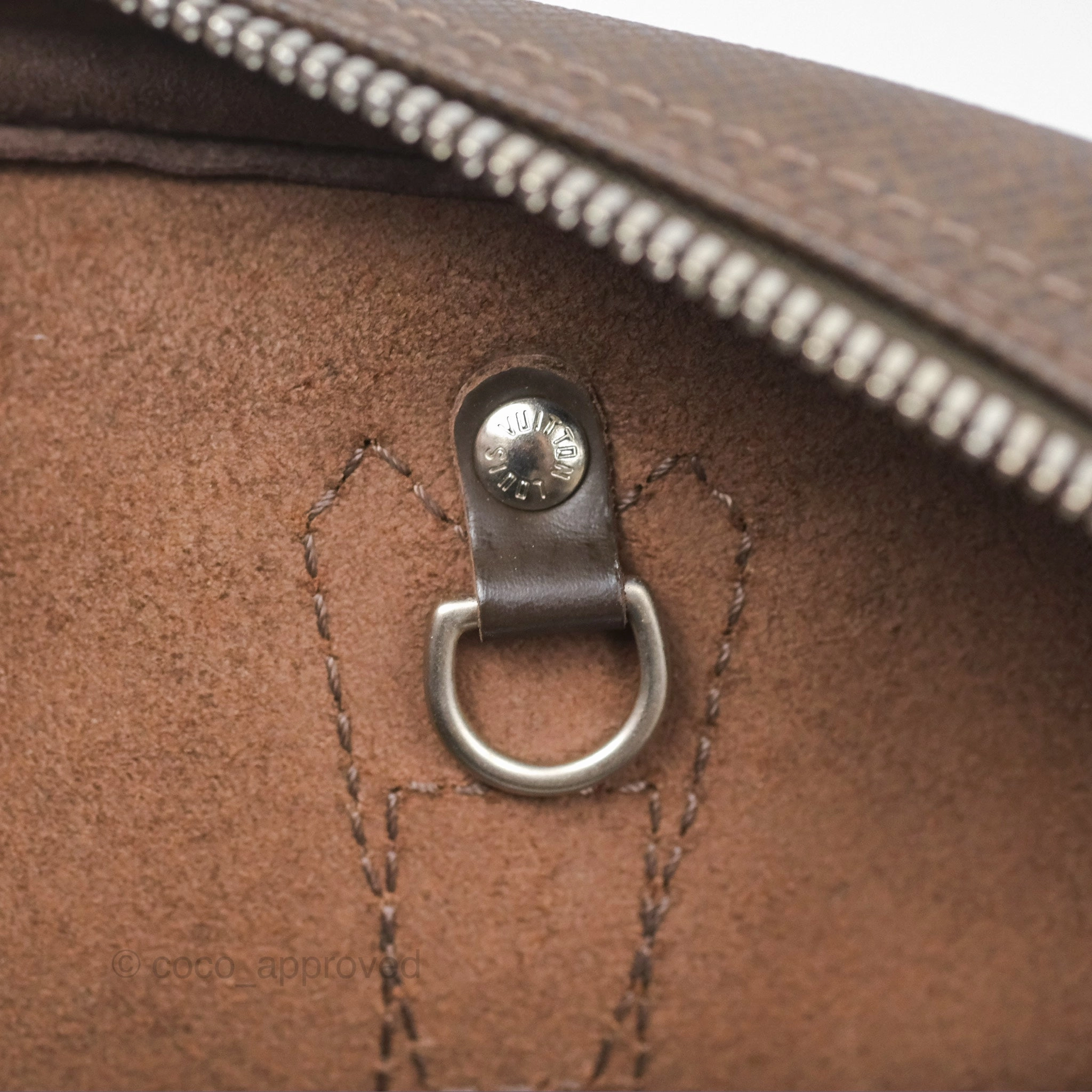 Louis Vuitton Vintage Kendall PM in Brown Taiga Leather