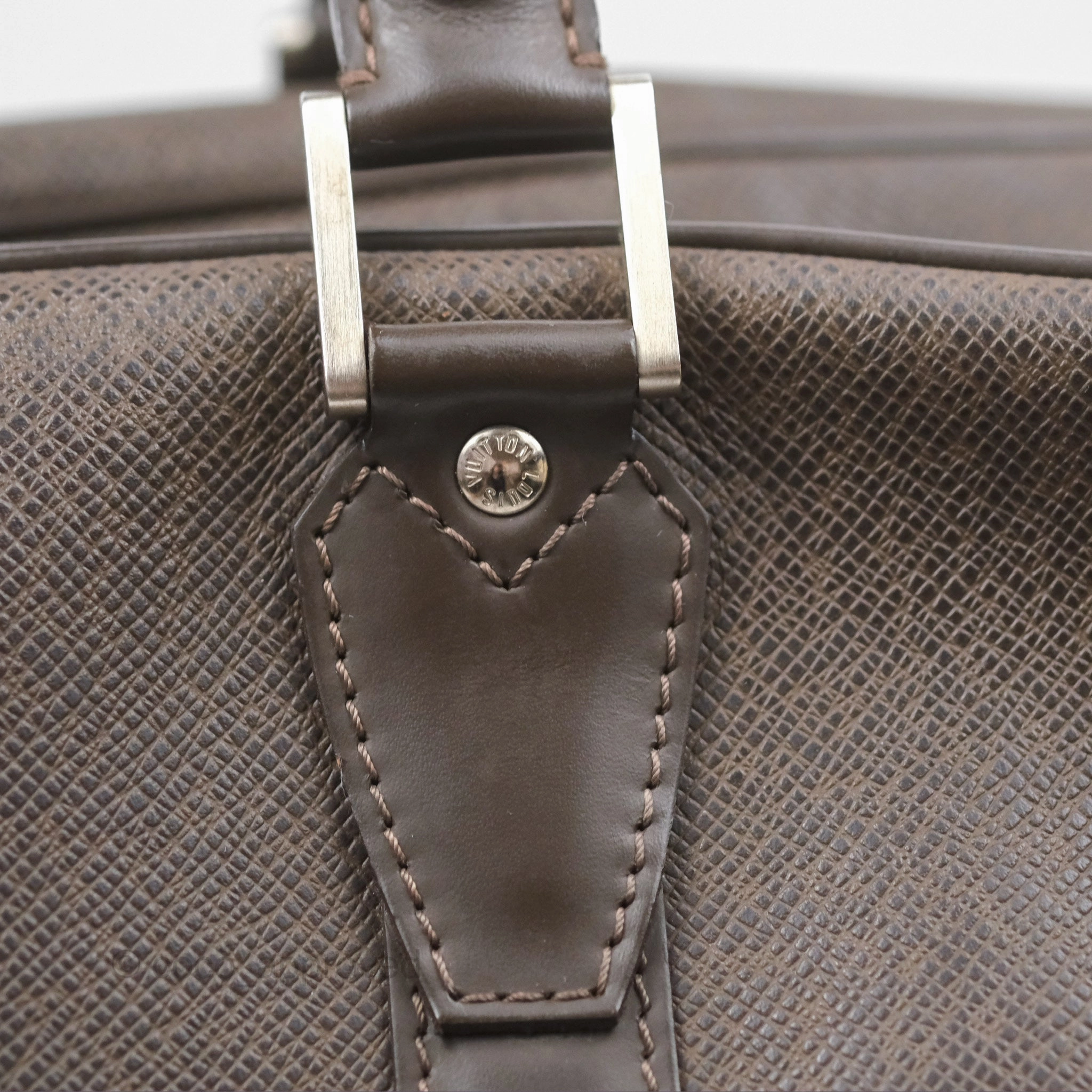 Louis Vuitton Vintage Kendall PM in Brown Taiga Leather