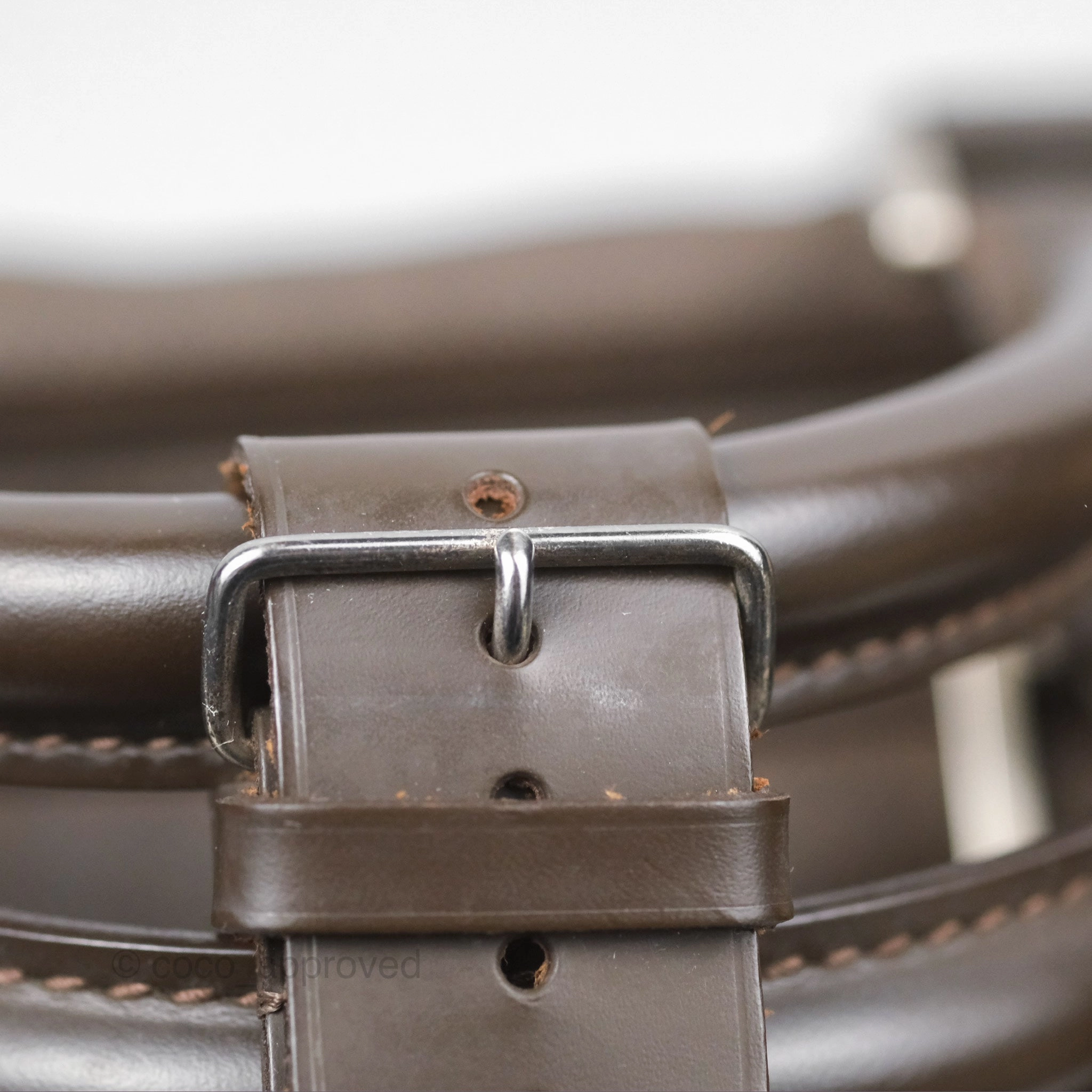 Louis Vuitton Vintage Kendall PM in Brown Taiga Leather