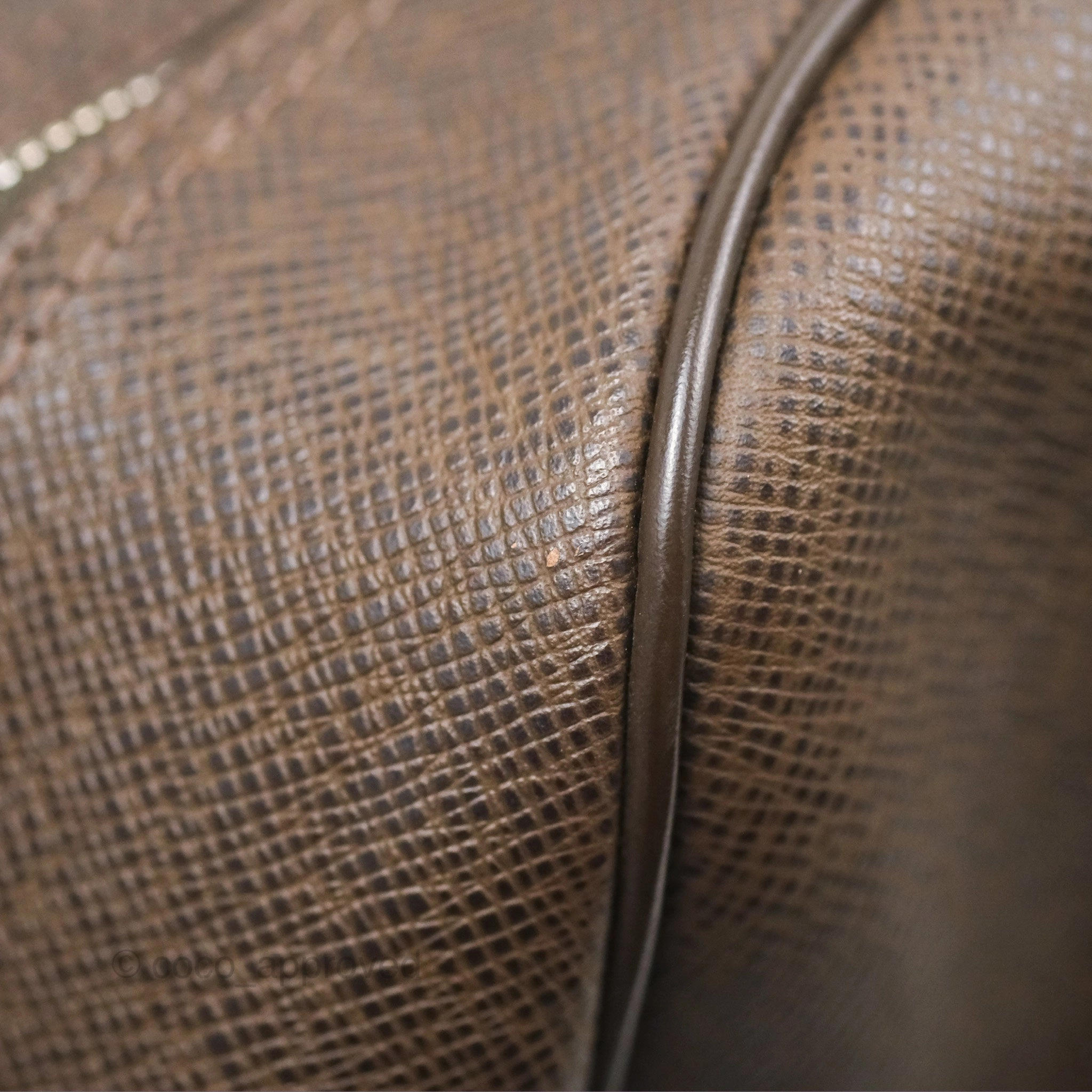 Louis Vuitton Vintage Kendall PM in Brown Taiga Leather