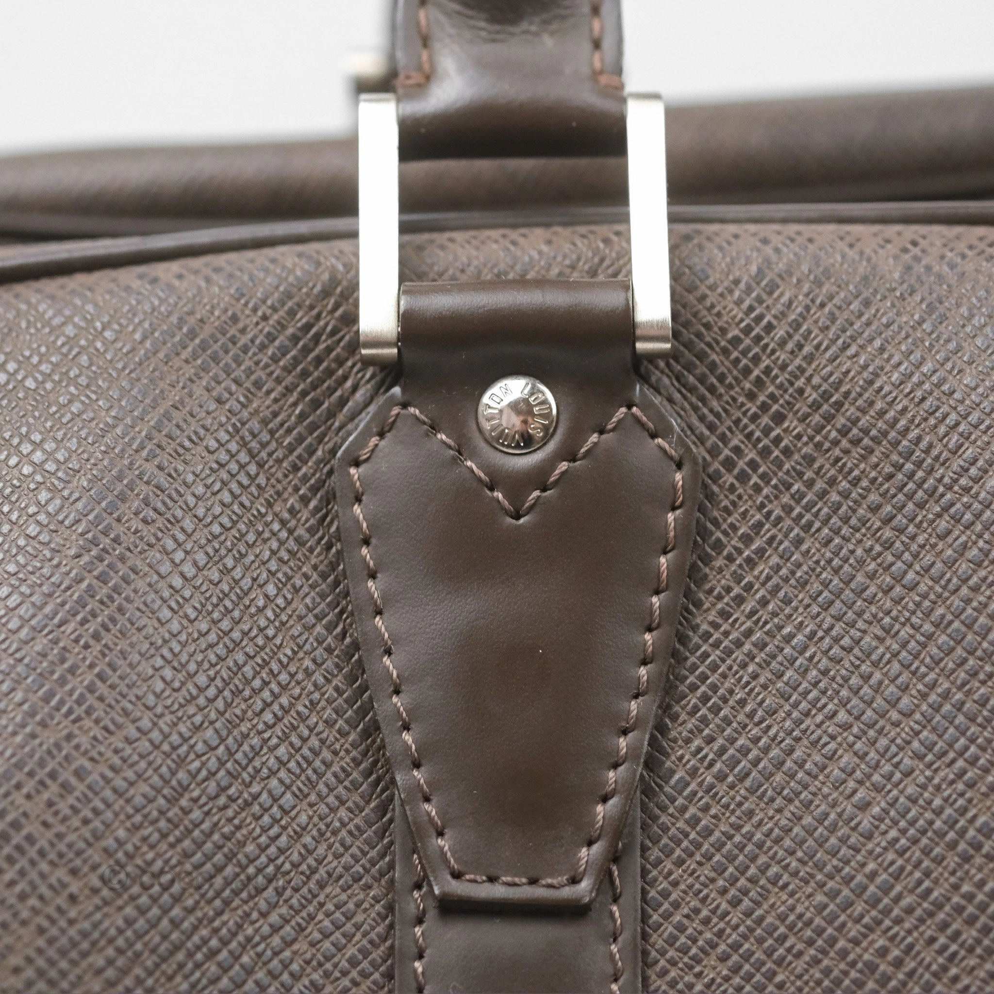 Louis Vuitton Vintage Kendall PM in Brown Taiga Leather