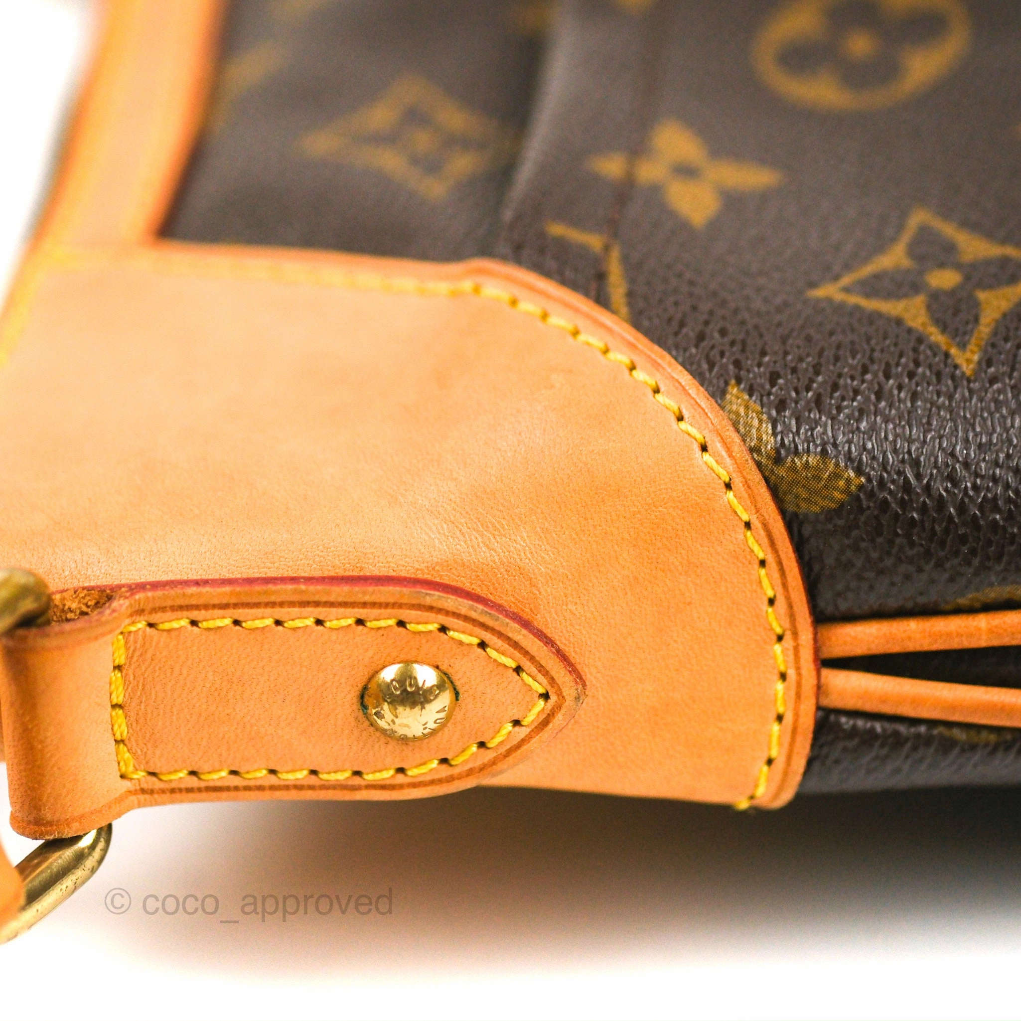 Louis Vuitton Vintage Odeon Shoulder Bag Monogram Canvas MM