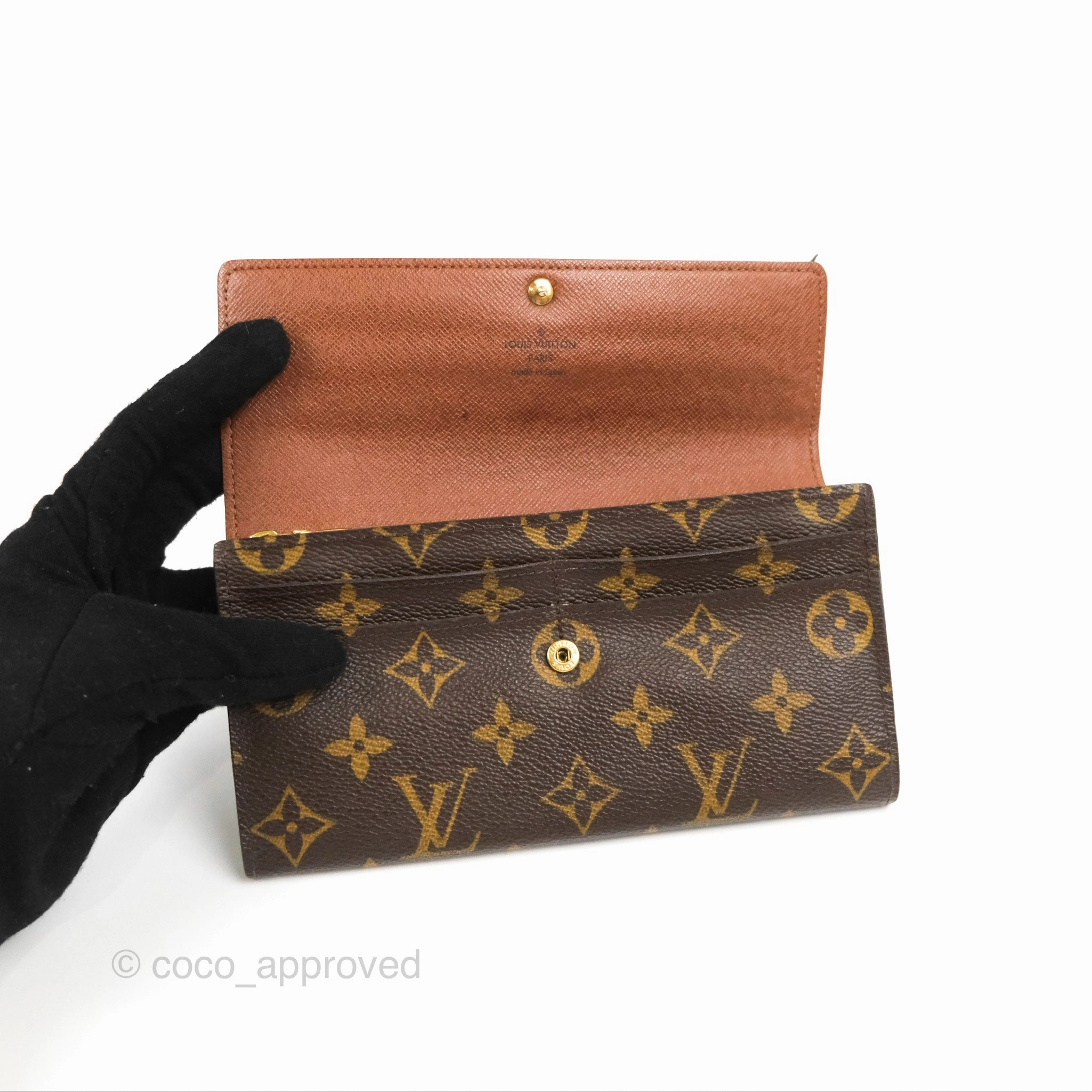 Louis Vuitton Vintage Sarah Wallet Monogram