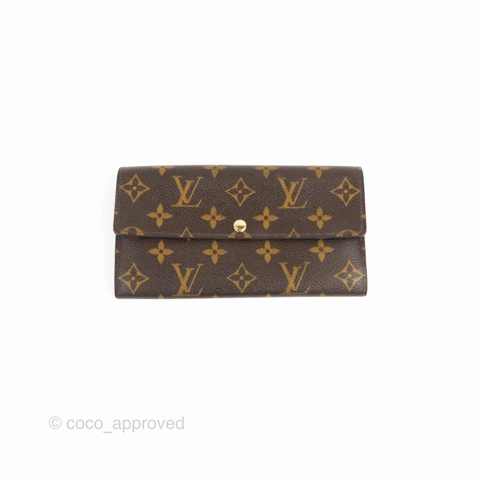 Louis Vuitton Vintage Sarah Wallet Monogram