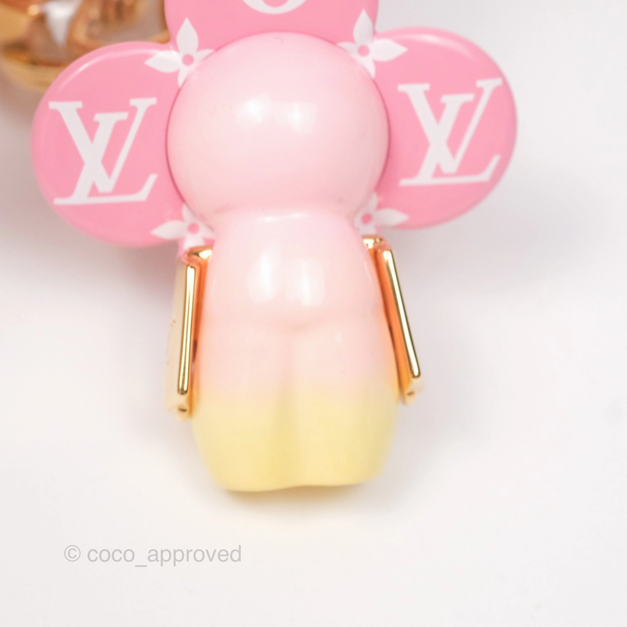 Louis Vuitton Vivienne Bag Charm Pink Monogram
