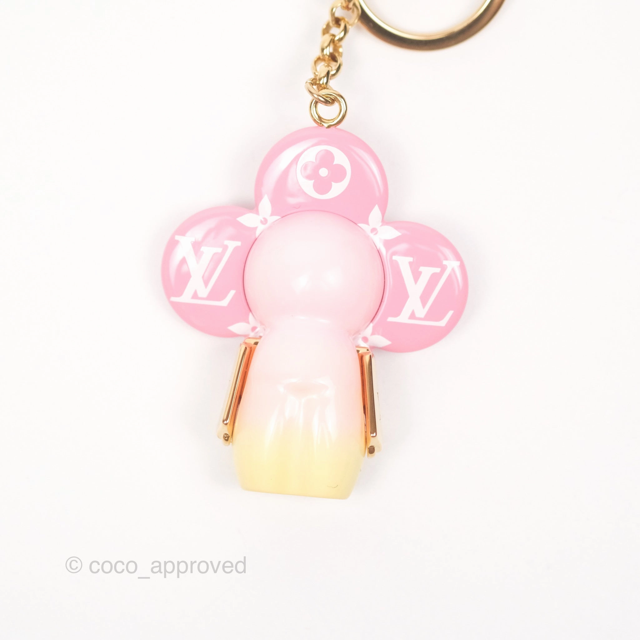 Louis Vuitton Vivienne Bag Charm Pink Monogram