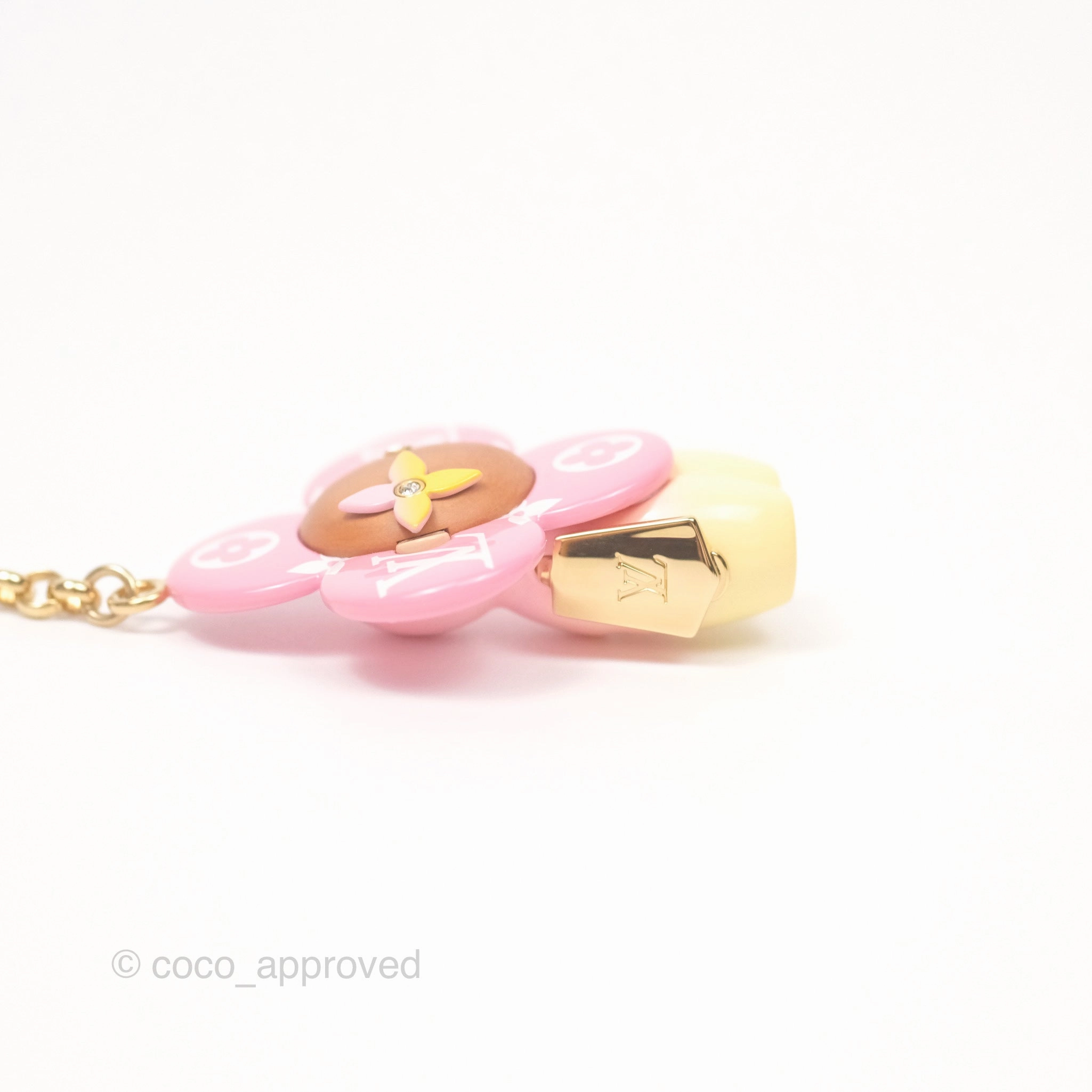 Louis Vuitton Vivienne Bag Charm Pink Monogram
