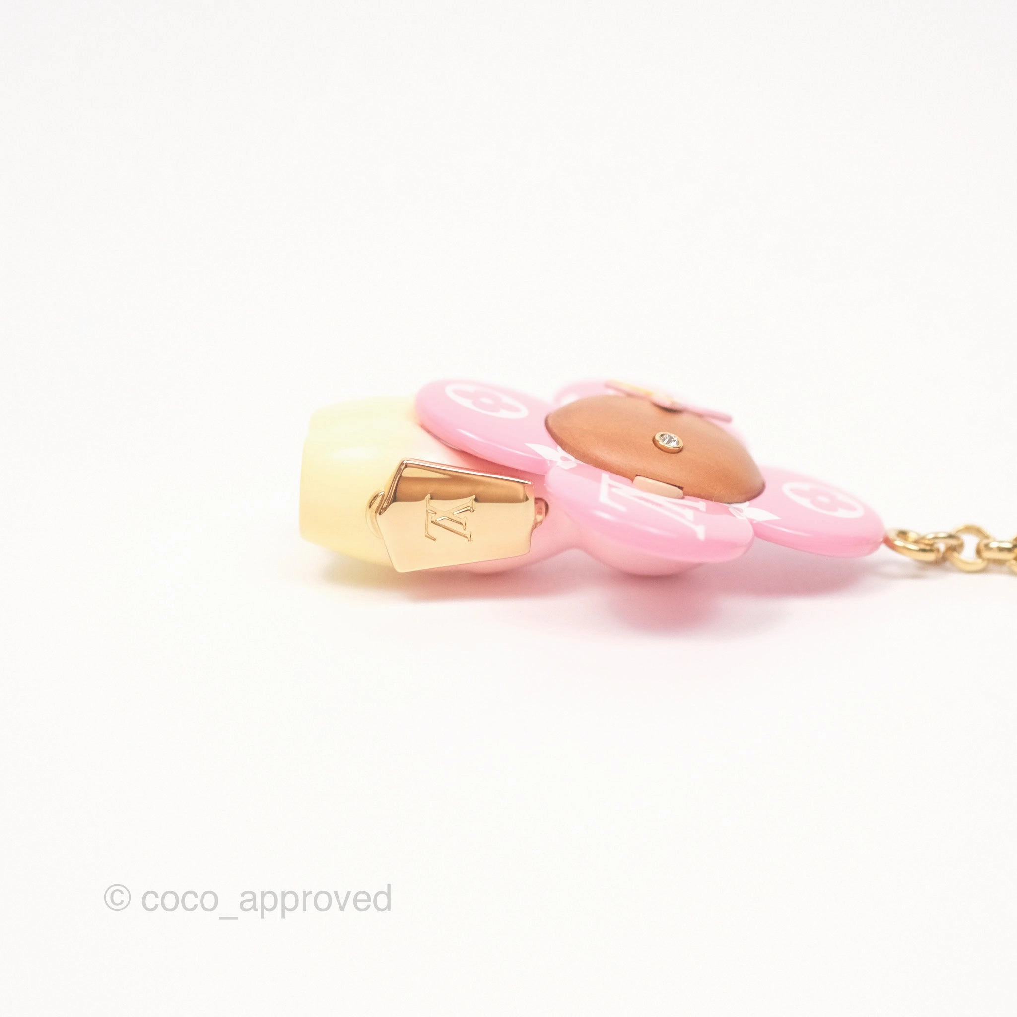 Louis Vuitton Vivienne Bag Charm Pink Monogram