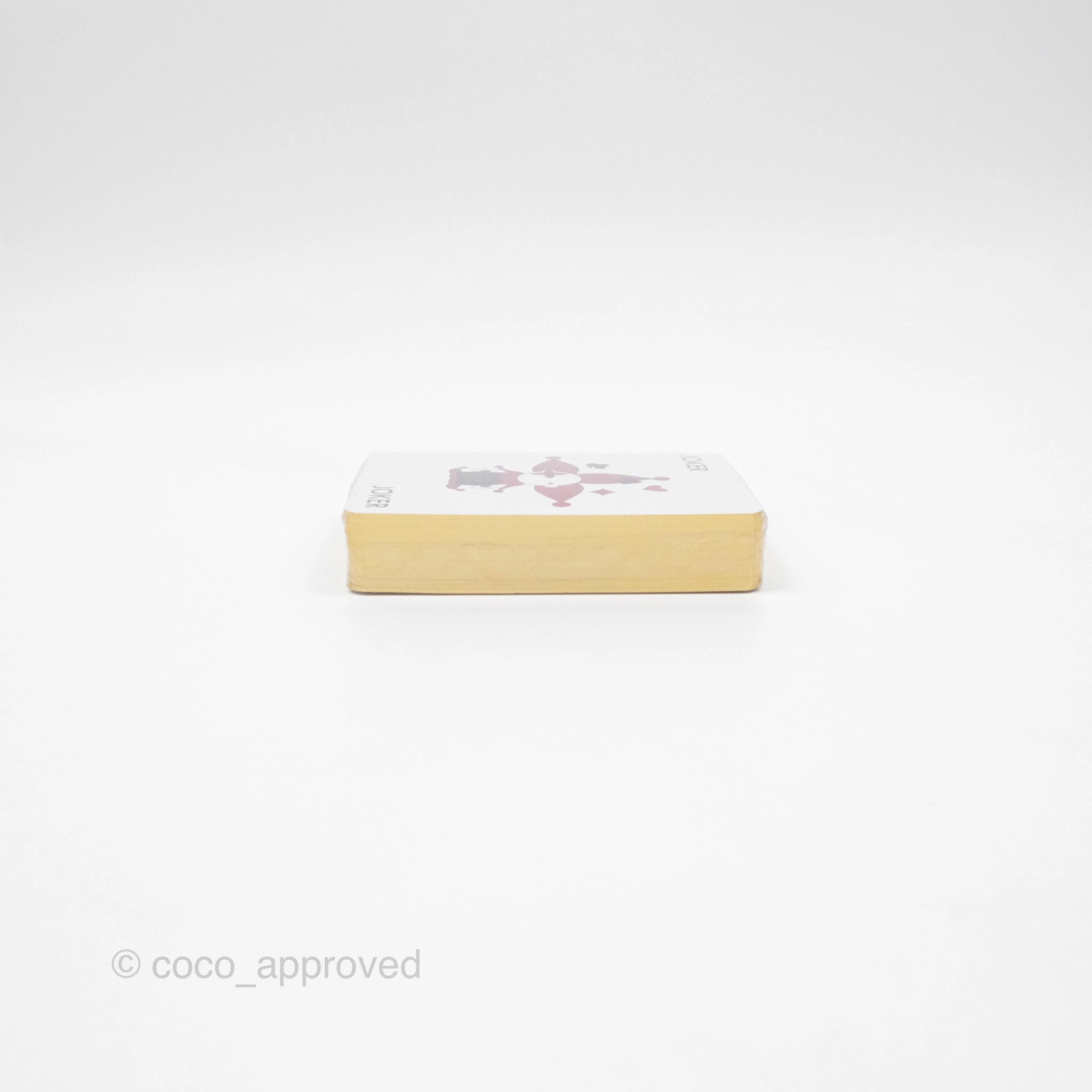 Louis Vuitton Vivienne Moon Poker Card with Gold Monogram Card Holder