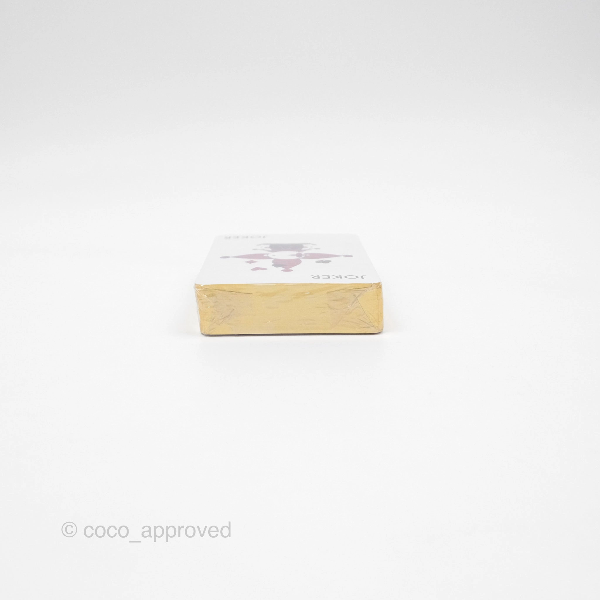 Louis Vuitton Vivienne Moon Poker Card with Gold Monogram Card Holder