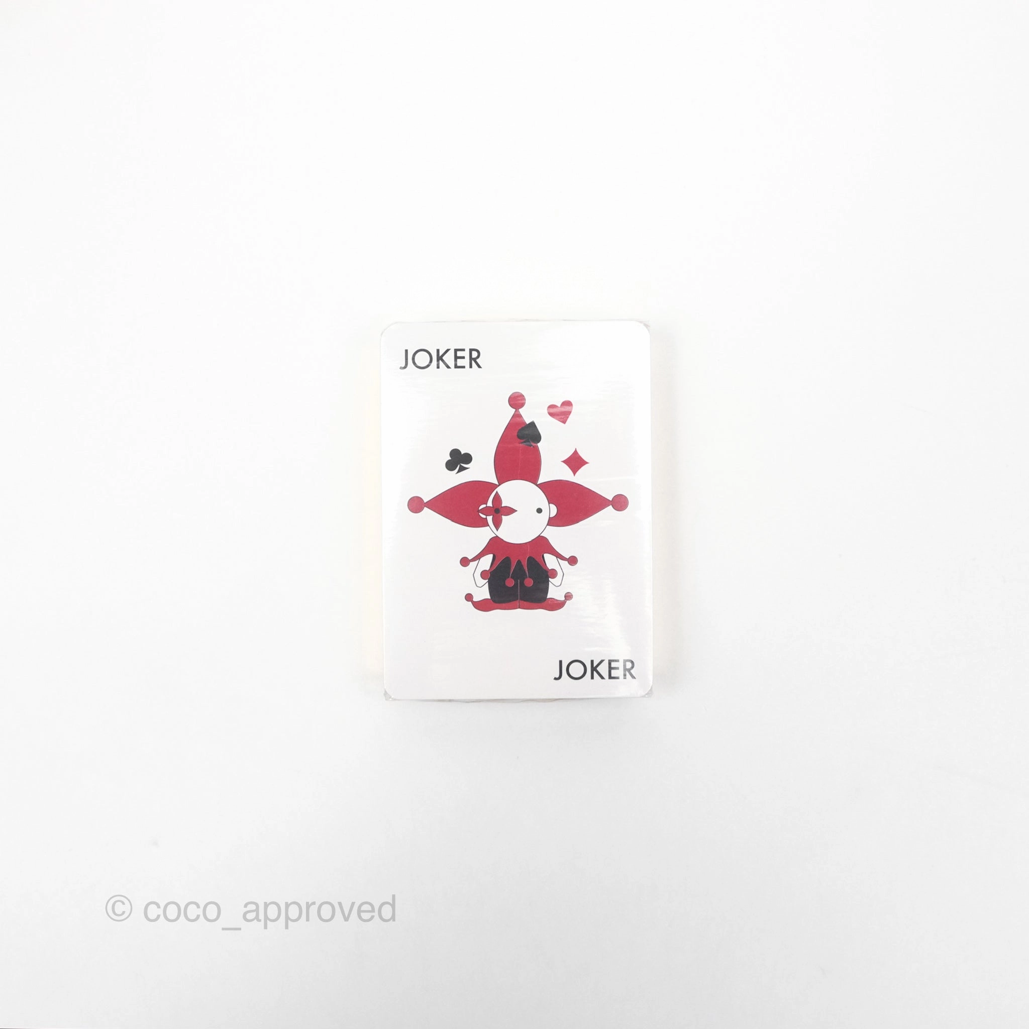 Louis Vuitton Vivienne Moon Poker Card with Gold Monogram Card Holder