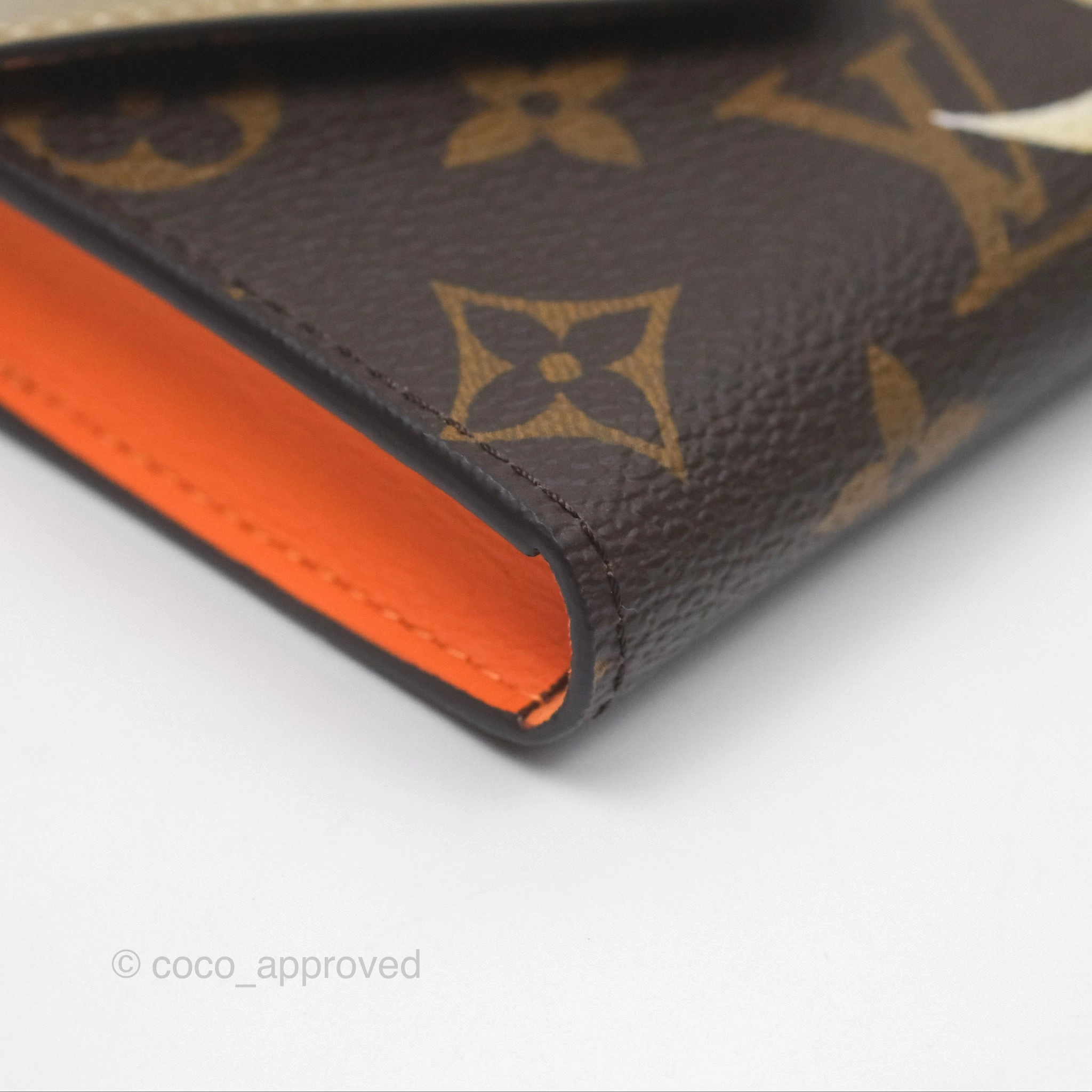 Louis Vuitton Vivienne Moon Poker Card with Gold Monogram Card Holder
