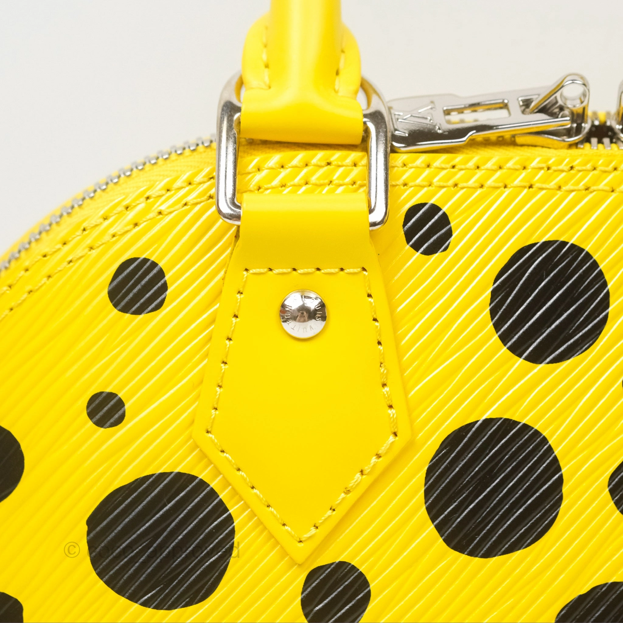 Louis Vuitton x Yayoi Kusama Epi Alma BB Infinity Dots Yellow