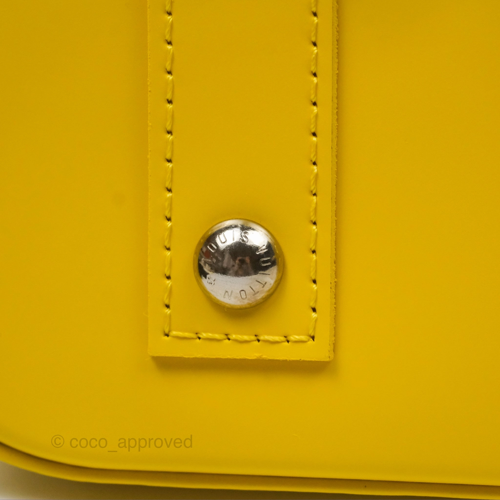 Louis Vuitton x Yayoi Kusama Epi Alma BB Infinity Dots Yellow
