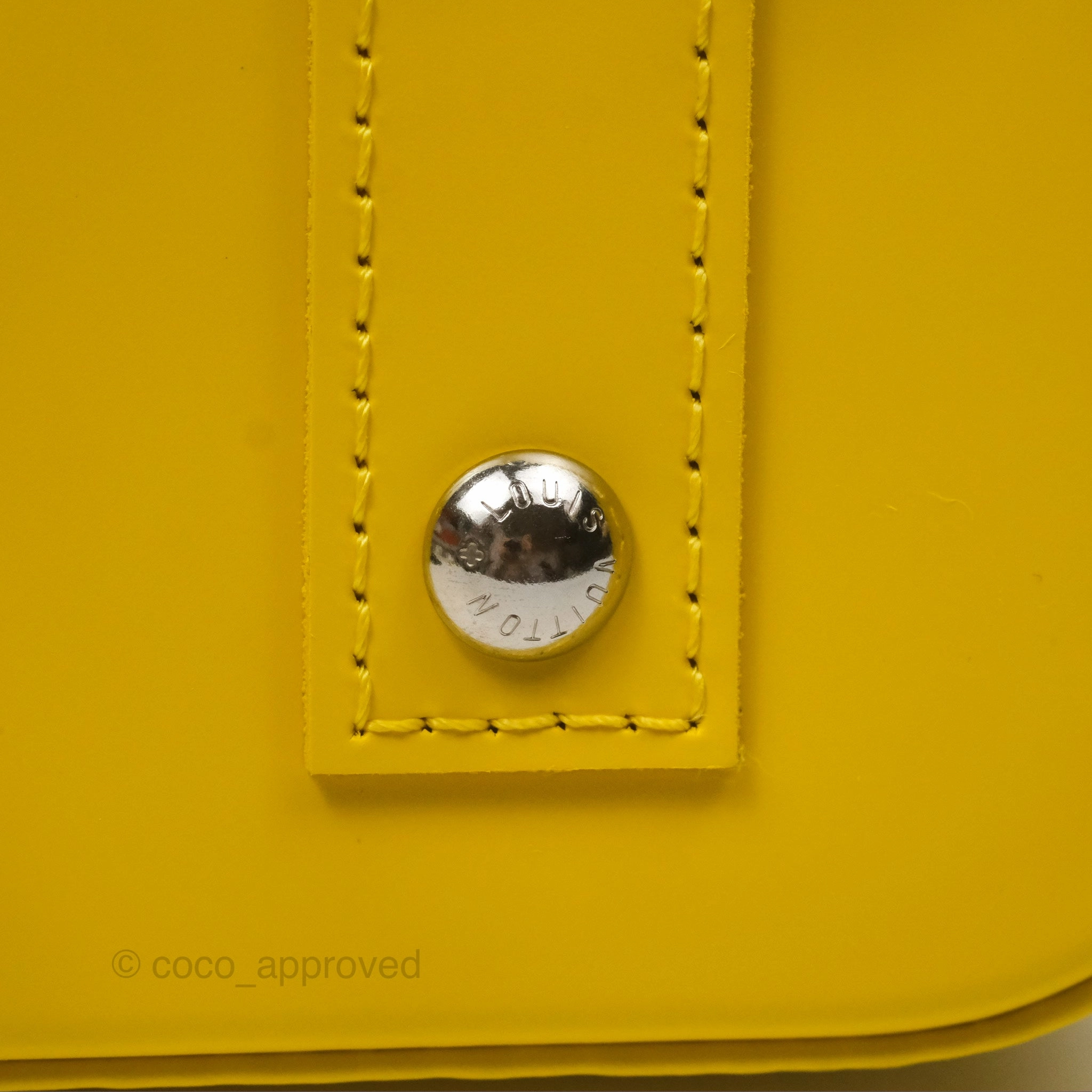 Louis Vuitton x Yayoi Kusama Epi Alma BB Infinity Dots Yellow