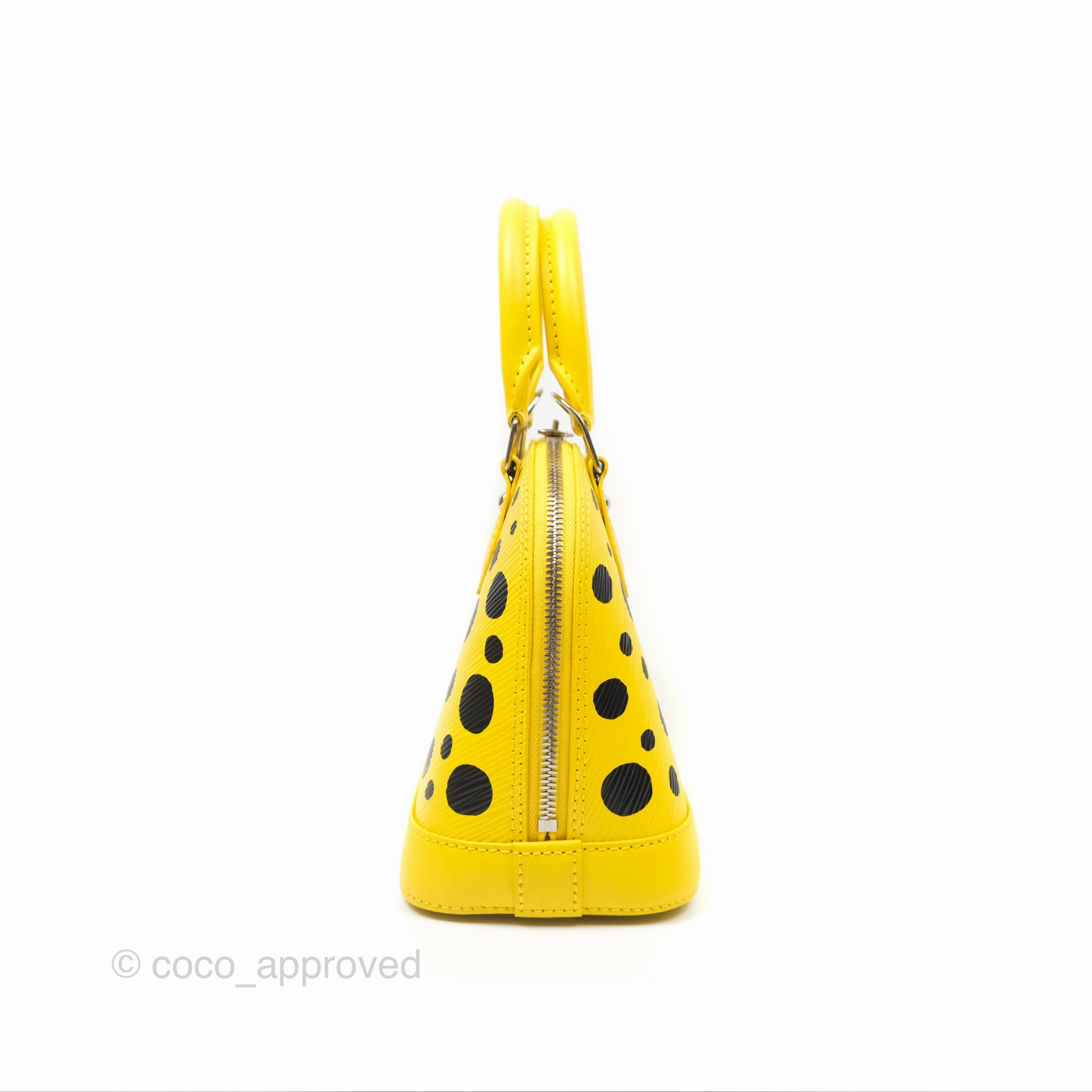 Louis Vuitton x Yayoi Kusama Epi Alma BB Infinity Dots Yellow