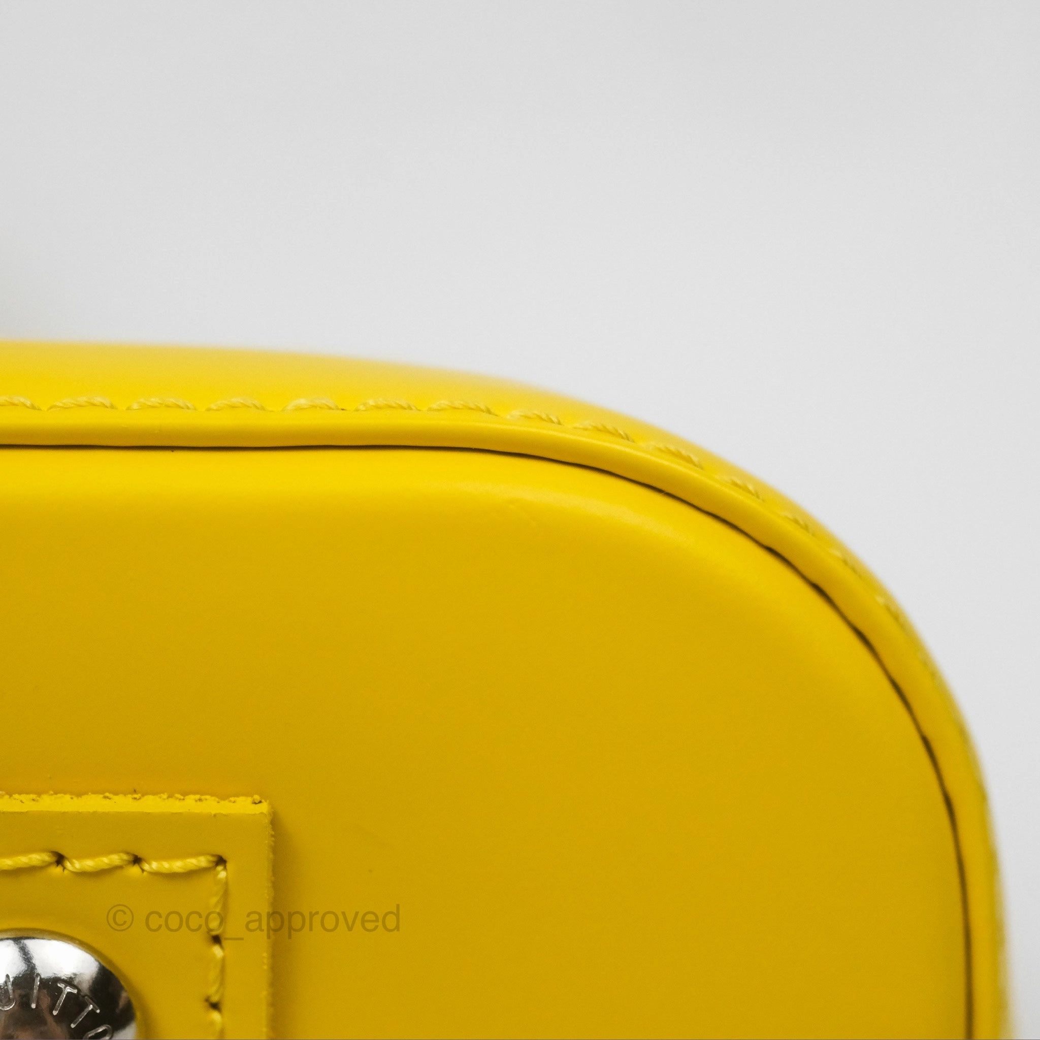Louis Vuitton x Yayoi Kusama Epi Alma BB Infinity Dots Yellow