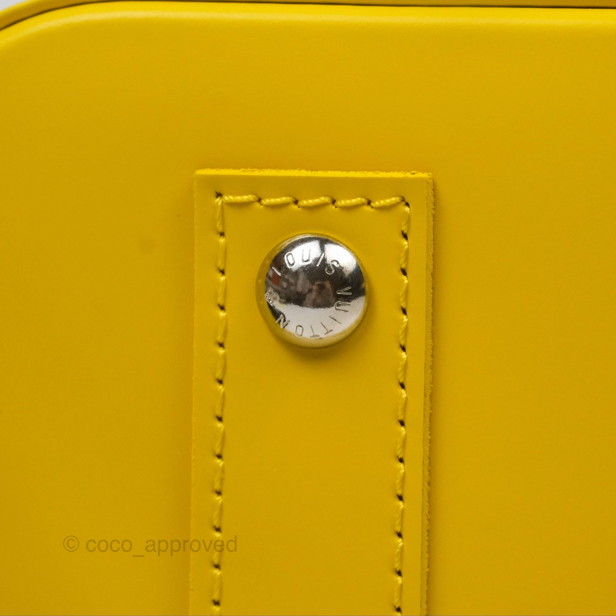 Louis Vuitton x Yayoi Kusama Epi Alma BB Infinity Dots Yellow