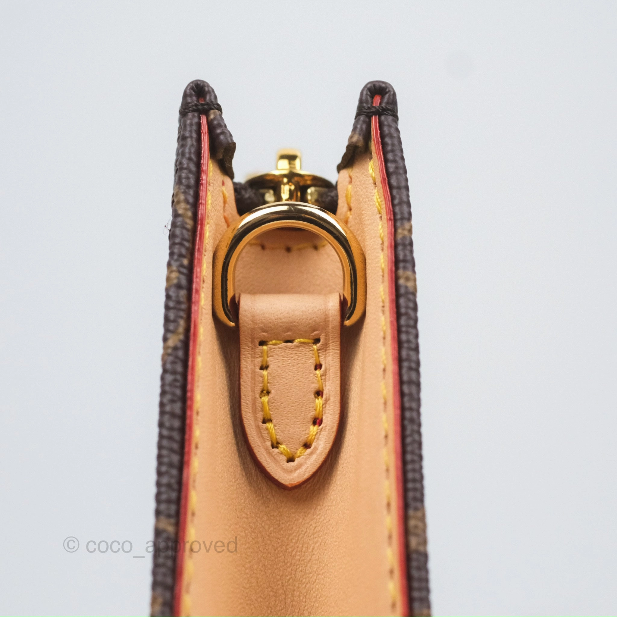 Louis Vuitton x Yayoi Kusama Toiletry Pouch on Chain Monogram Embroidered