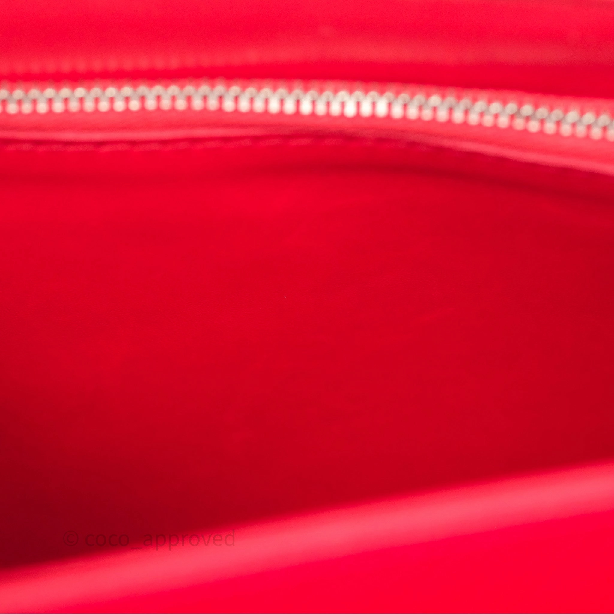 Louis Vuitton x Yayoi Kusama Twist MM Red/ White Epi Silver Hardware